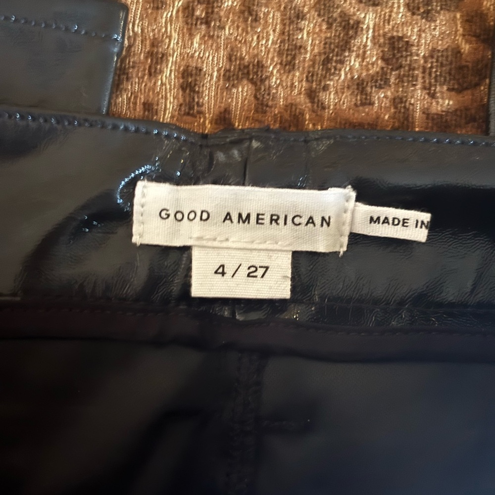 Good American Black Women Pants - Picture 2 of 5